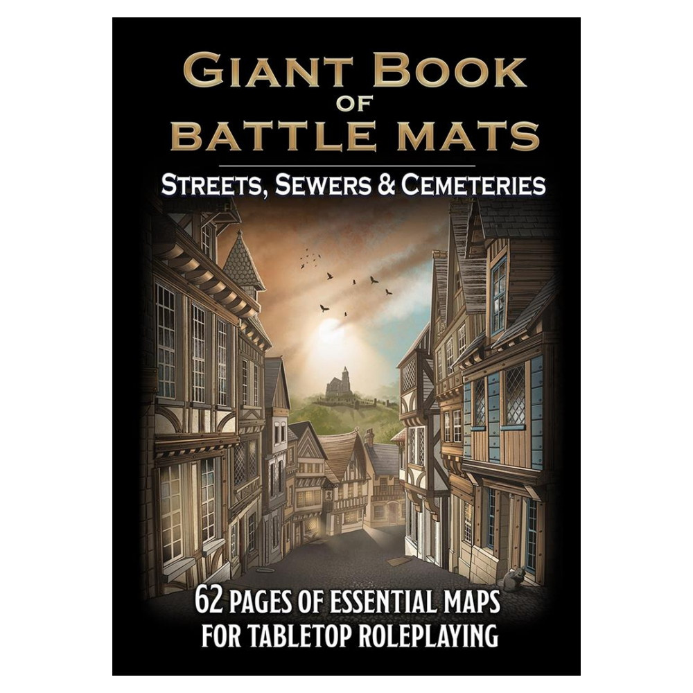Giant Book of Battle Mats - Streets, Sewers & Cemeteries