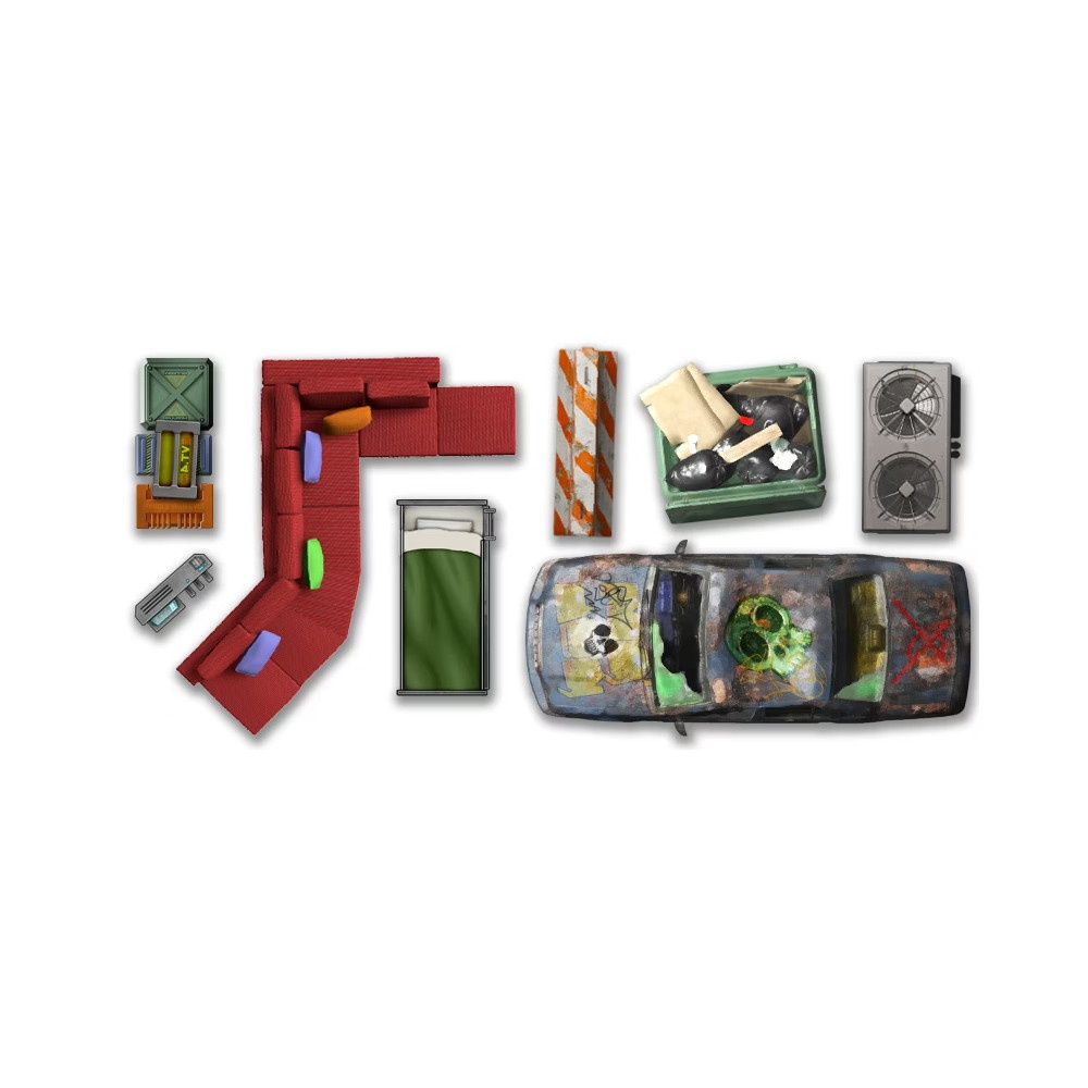 Add-On Scenery for RPG Maps - Cyberpunk (Exp.)