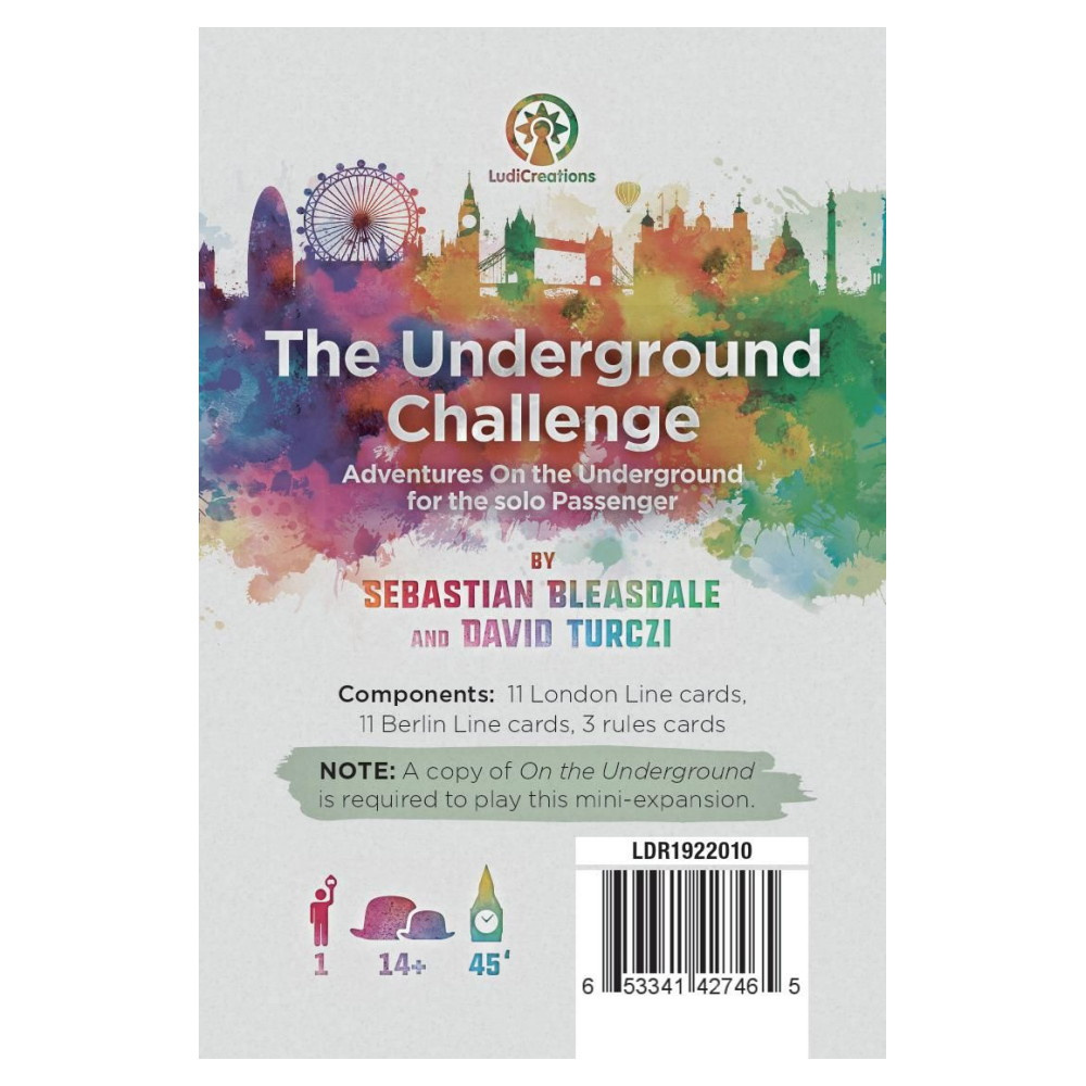 On the Underground: Challenge - London / Berlin (Exp.)