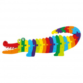 Small Foot - ABC Puslespil, Krokodille Small Foot - ABC Puslespil, Krokodille