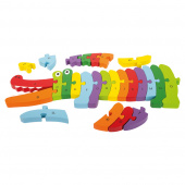 Small Foot - ABC Puslespil, Krokodille Small Foot - ABC Puslespil, Krokodille