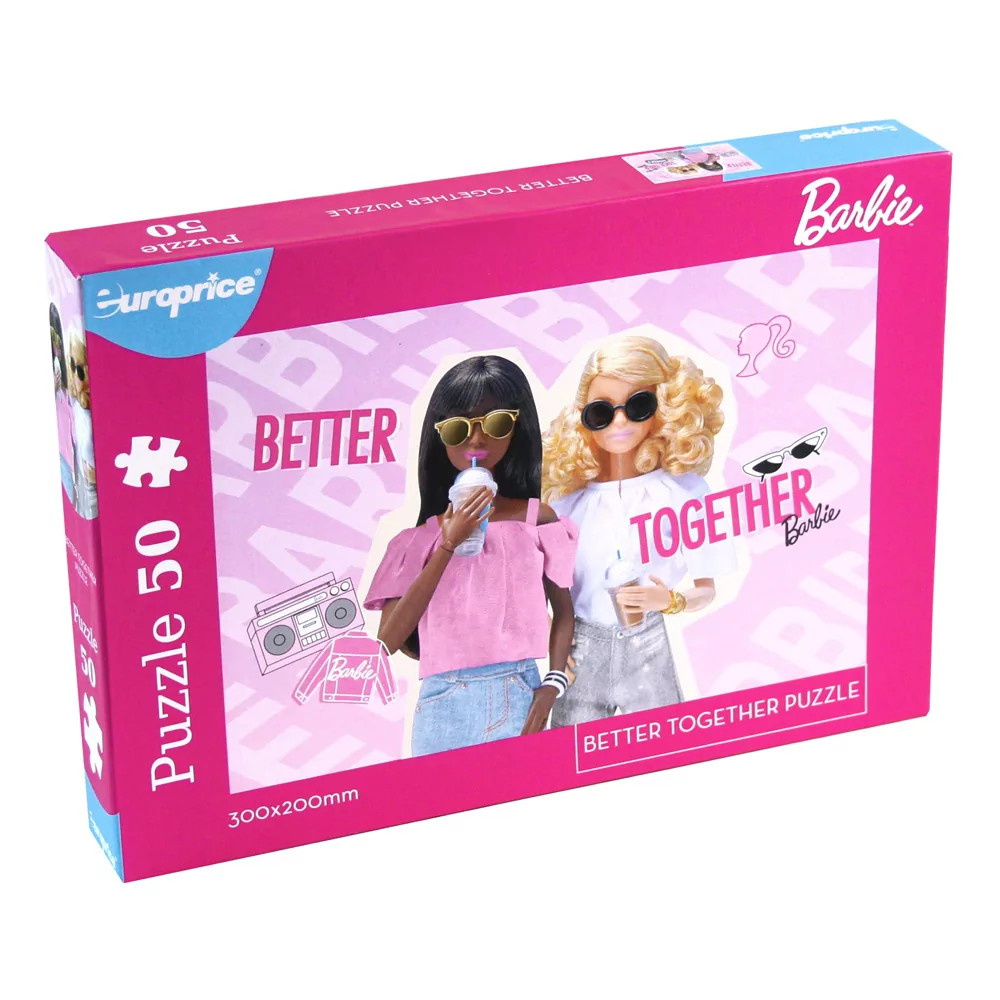 Puslespil: Barbie Better Together 50 Brikker