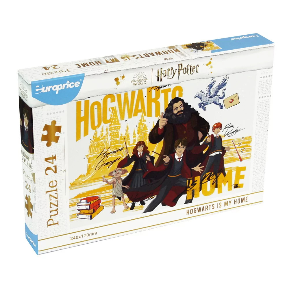 Puslespil: Harry Potter Hogwarts Is My Home 24 Brikker