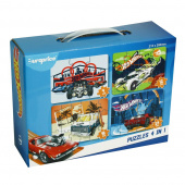 Puslespil: Hot Wheels 9-24 Brikker Puslespil: Hot Wheels 9-24 Brikker