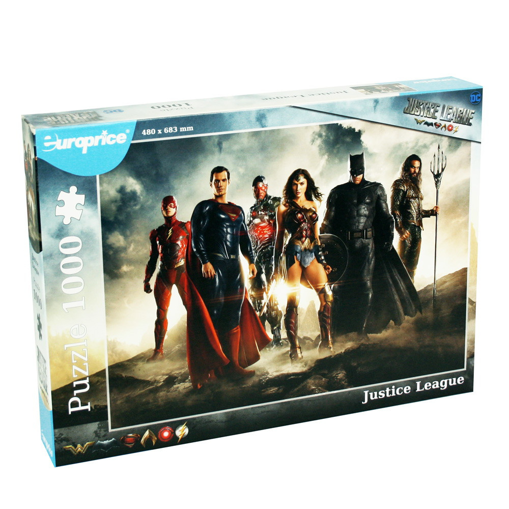 Puslespil: Justice League 1000 Brikker