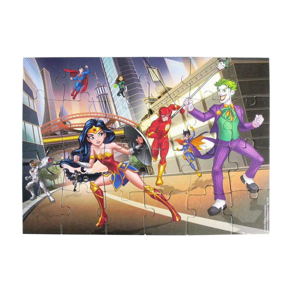 Puslespil: DC Team Up 24 Brikker
