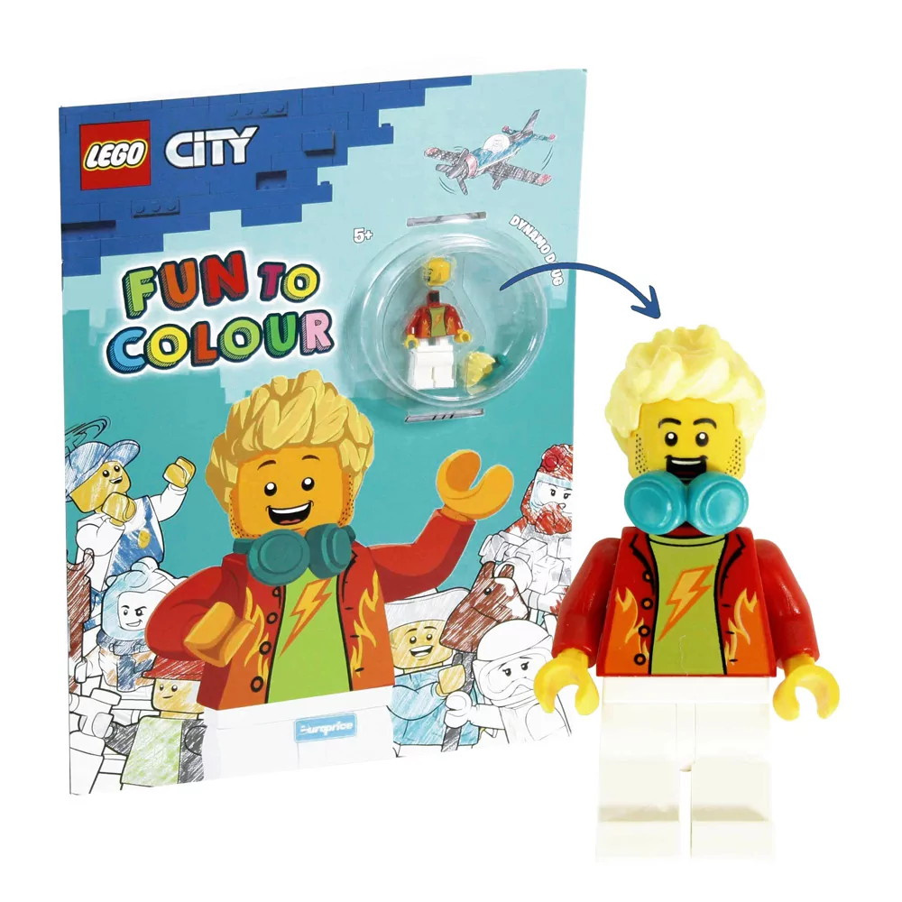 LEGO Fun to Colour - City Dynamo Doug