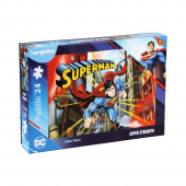 Puslespil: Superman Super Strength 24 Brikker Puslespil: Superman Super Strength 24 Brikker