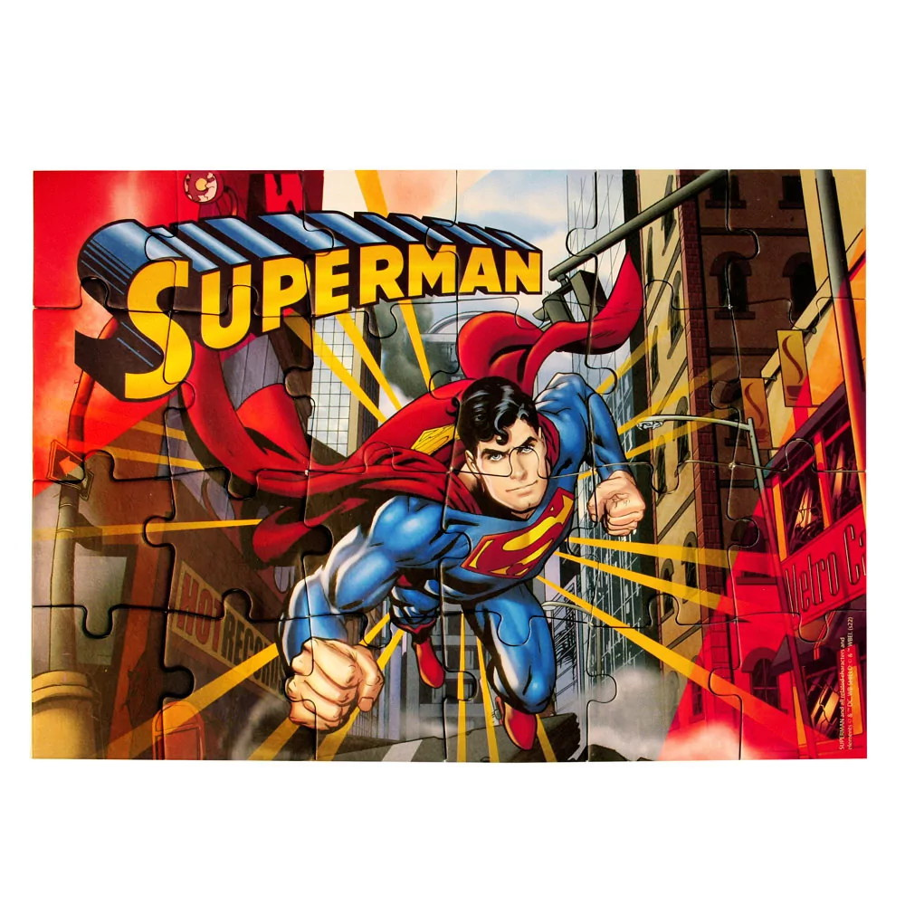Puslespil: Superman Super Strength 24 Brikker