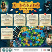 Quest for El Dorado: Heroes & Hexes (Exp.) (DK)