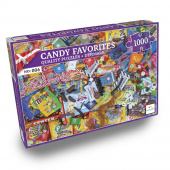Nordic Puzzles: Candy Favorites 1000 brikker