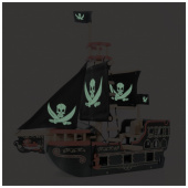 Le Toy Van - Barbarossa piratskib med figurer