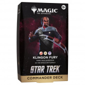 Magic: The Gathering - Klingon Fury - Star Trek Commander Deck Magic: The Gathering - Klingon Fury - Star Trek Commander Deck