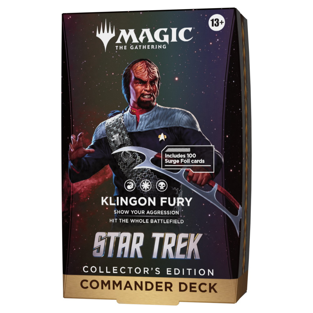 Magic: The Gathering - Klingon Fury - Collector's Edition Commander Deck