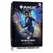Magic: The Gathering - Calling All Angels - Foundations Commander Deck Magic: The Gathering - Calling All Angels - Foundations Commander Deck
