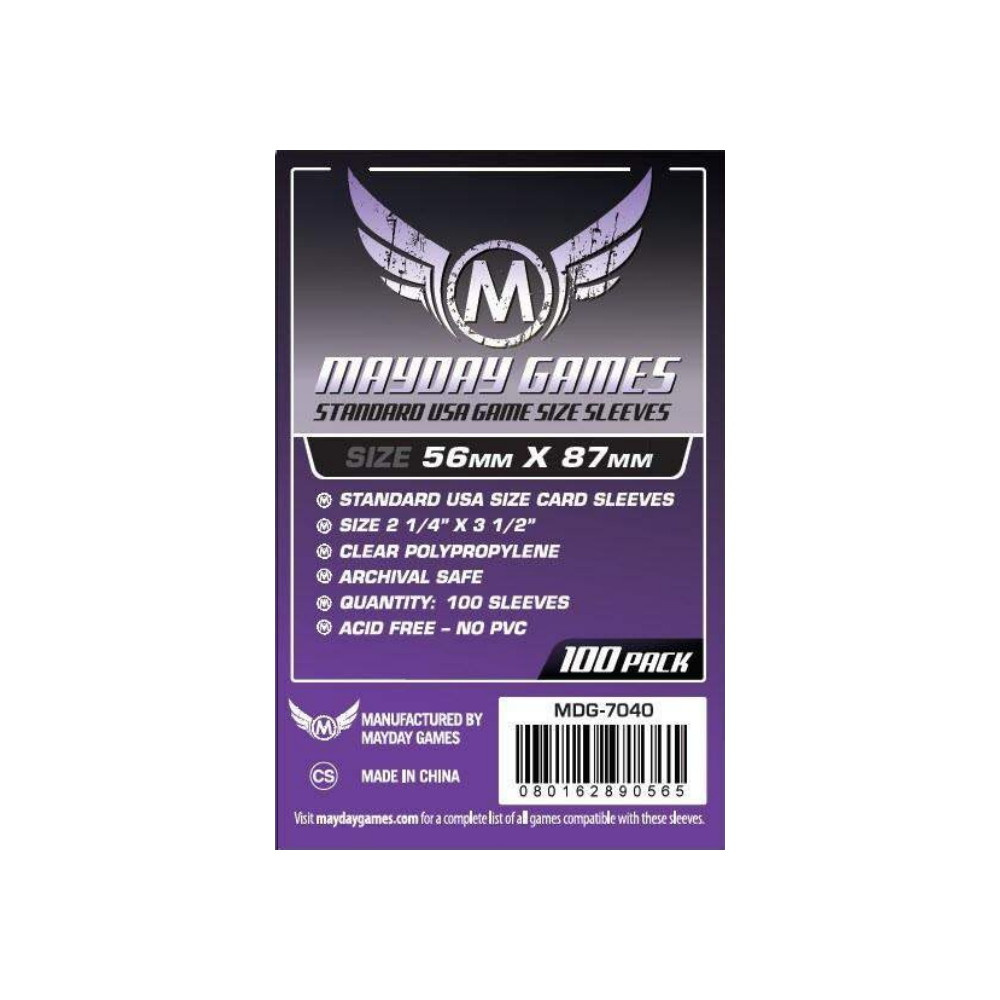 Mayday Sleeves 56 x 87 mm