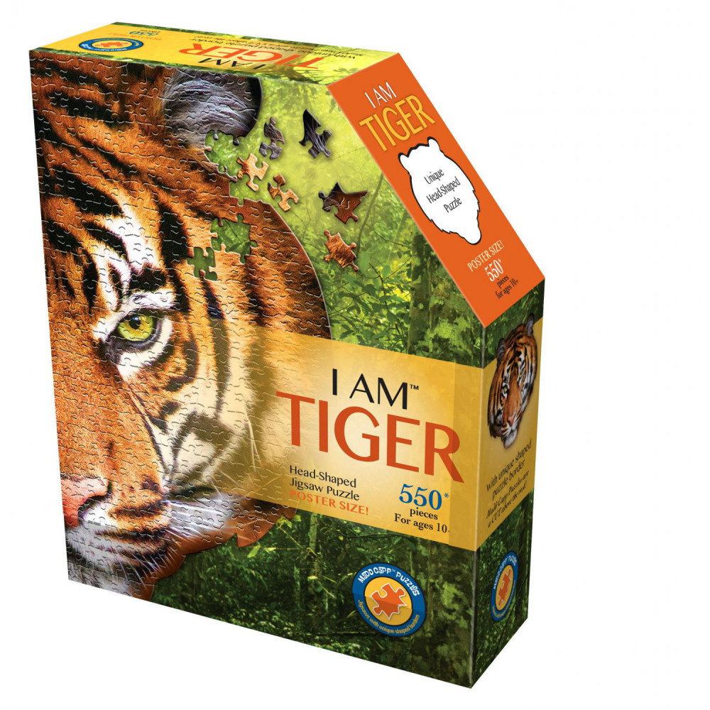 Puslespil - I Am Tiger 550 brikker