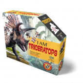 Puslespil - I Am Triceratops 100 brikker