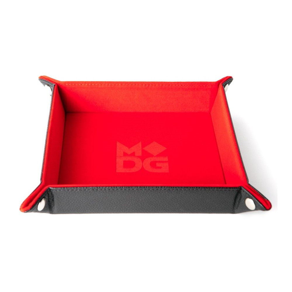 Dice Tray Velvet - Red