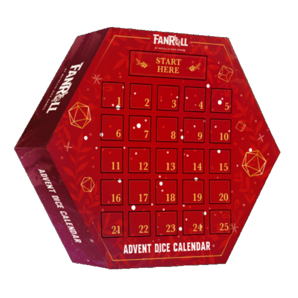Advent Dice Calendar 2024 - Metallic Dice Games