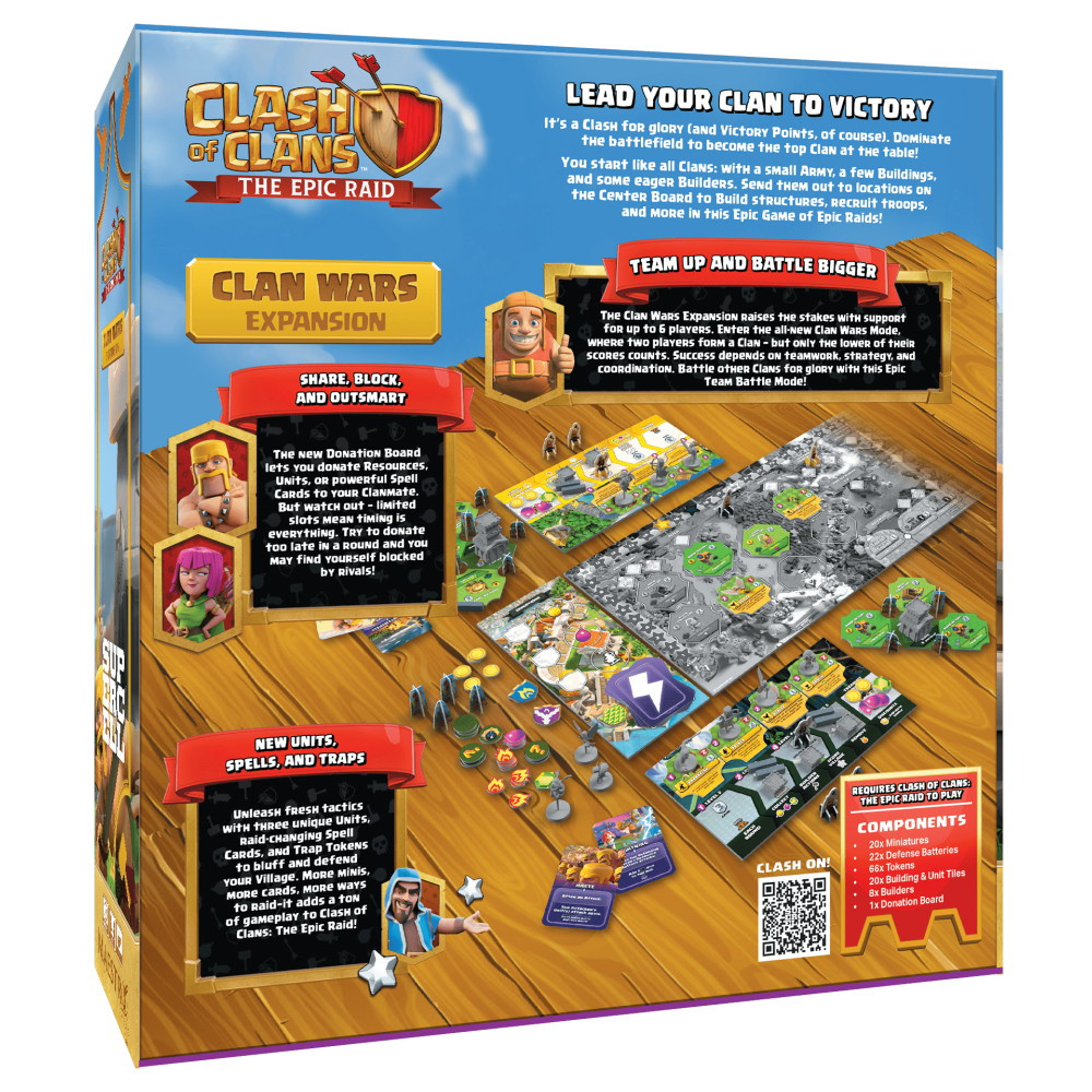 Clash of Clans: The Epic Raid - Clan Wars (Exp.)