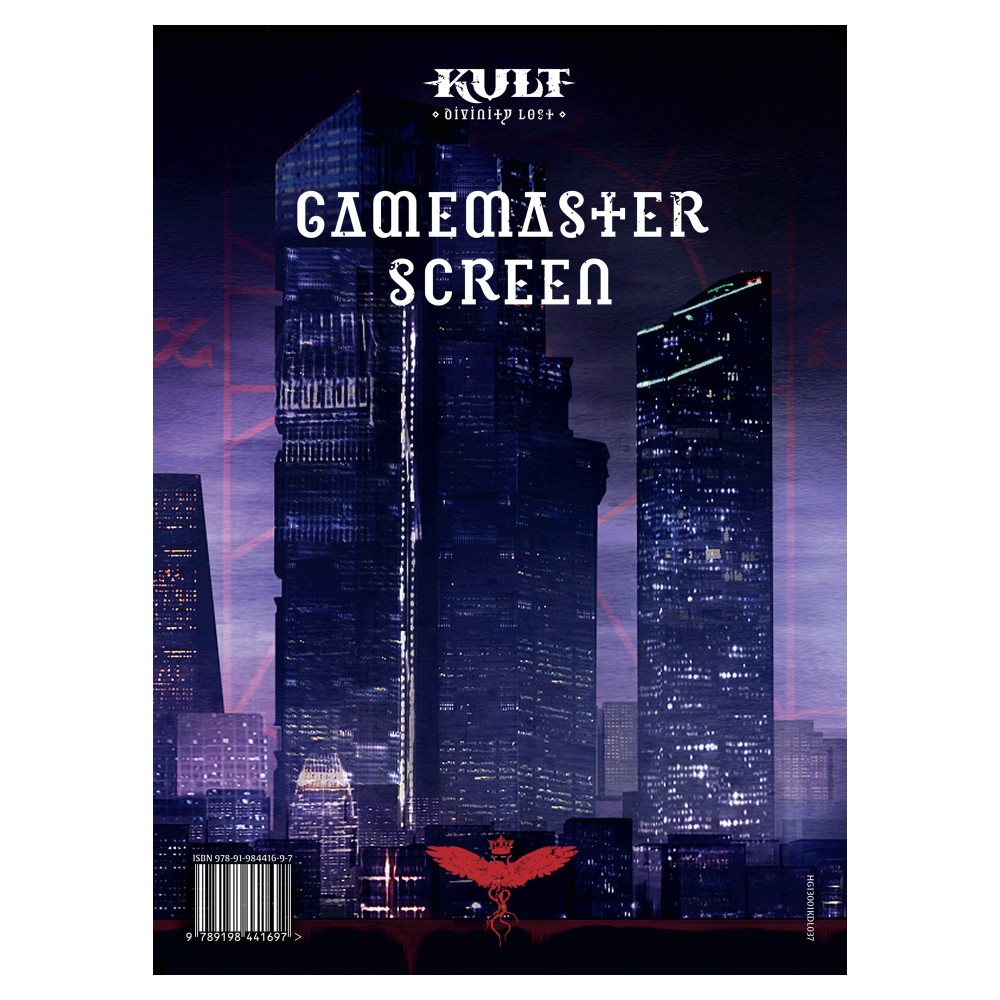 Kult: Divinity Lost RPG - Gamemaster Screen