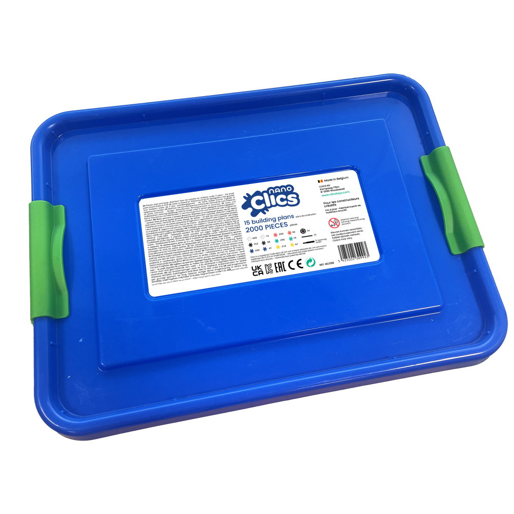 Nano Clics - Kreativ kasse 2000 Brikker