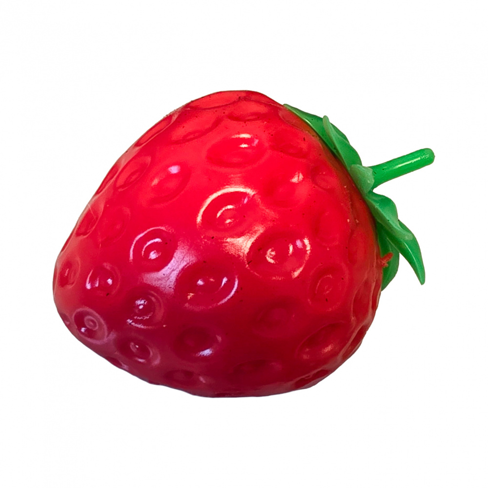 Viral Crunchy Jordgubbs Squishy 7 cm