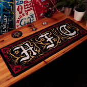 Stranger Things Hellfire Club Desk Pad & Coaster Set Stranger Things Hellfire Club Desk Pad & Coaster Set