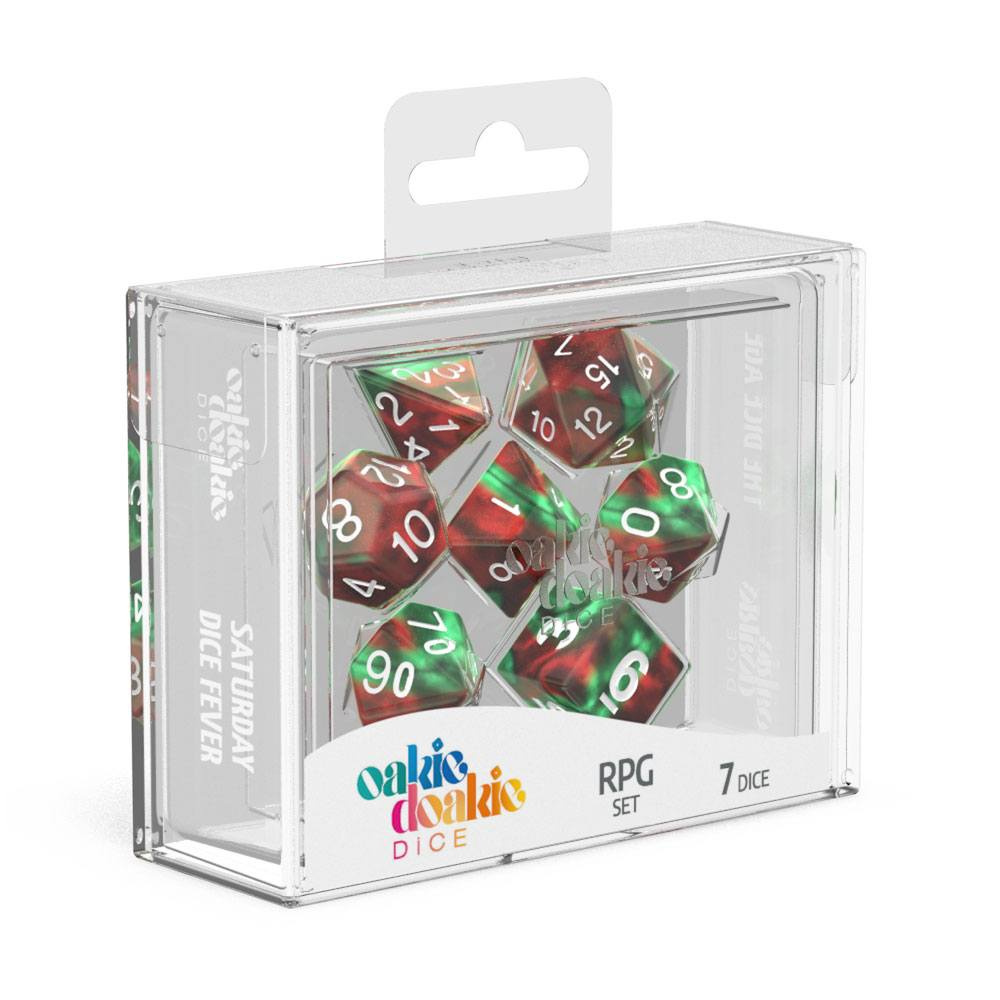 Oakie Doakie Dice RPG Set Gemidice - Bloody Jungle 7 pack