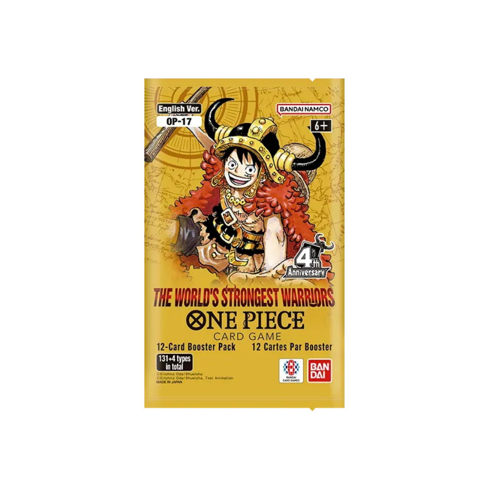 One Piece Card Game: World's Strongest Warriors Booster Pack OP17
