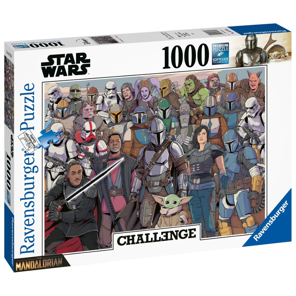 Ravensburger: The Mandalorian Challenge 1000 Brikker