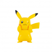 Pokémon Kampfigur 3-Pack Pikachu, Wyanaut, Leafe