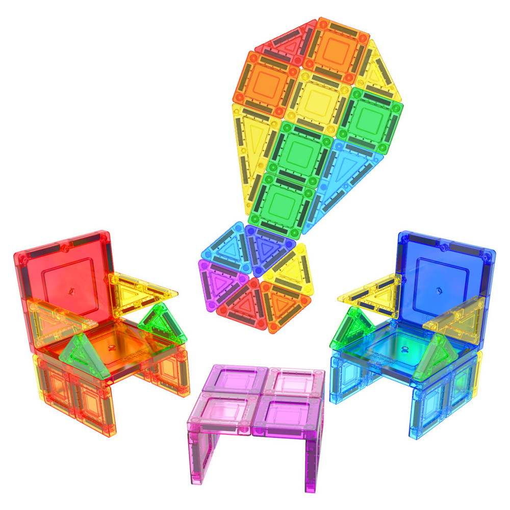 PicassoTiles Magnetic Nano Tiles 100 Brikker