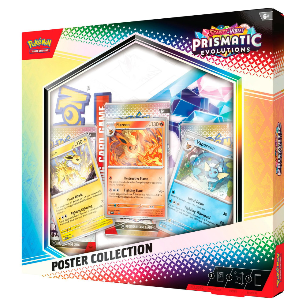 Pokémon TCG: Prismatic Evolutions Poster Collection