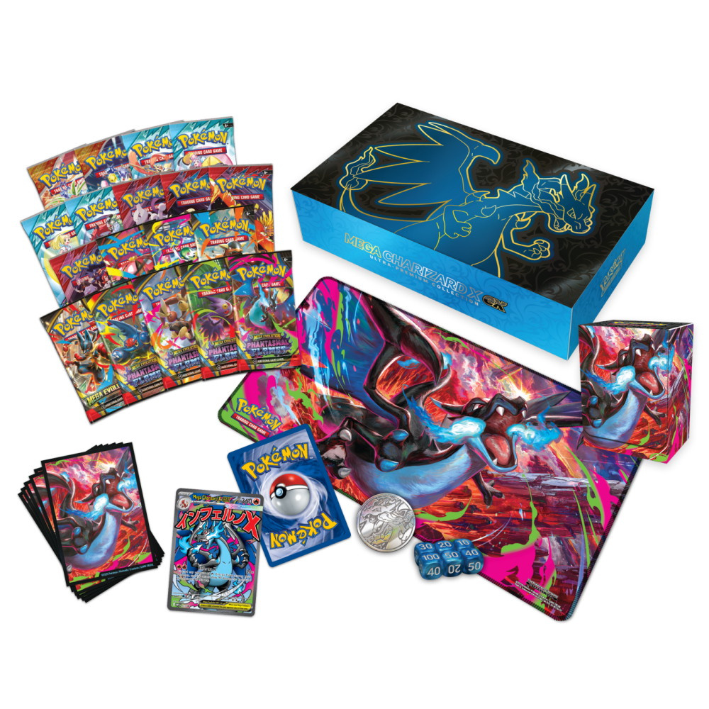 Pokémon TCG: Mega Charizard X ex Ultra Premium Collection