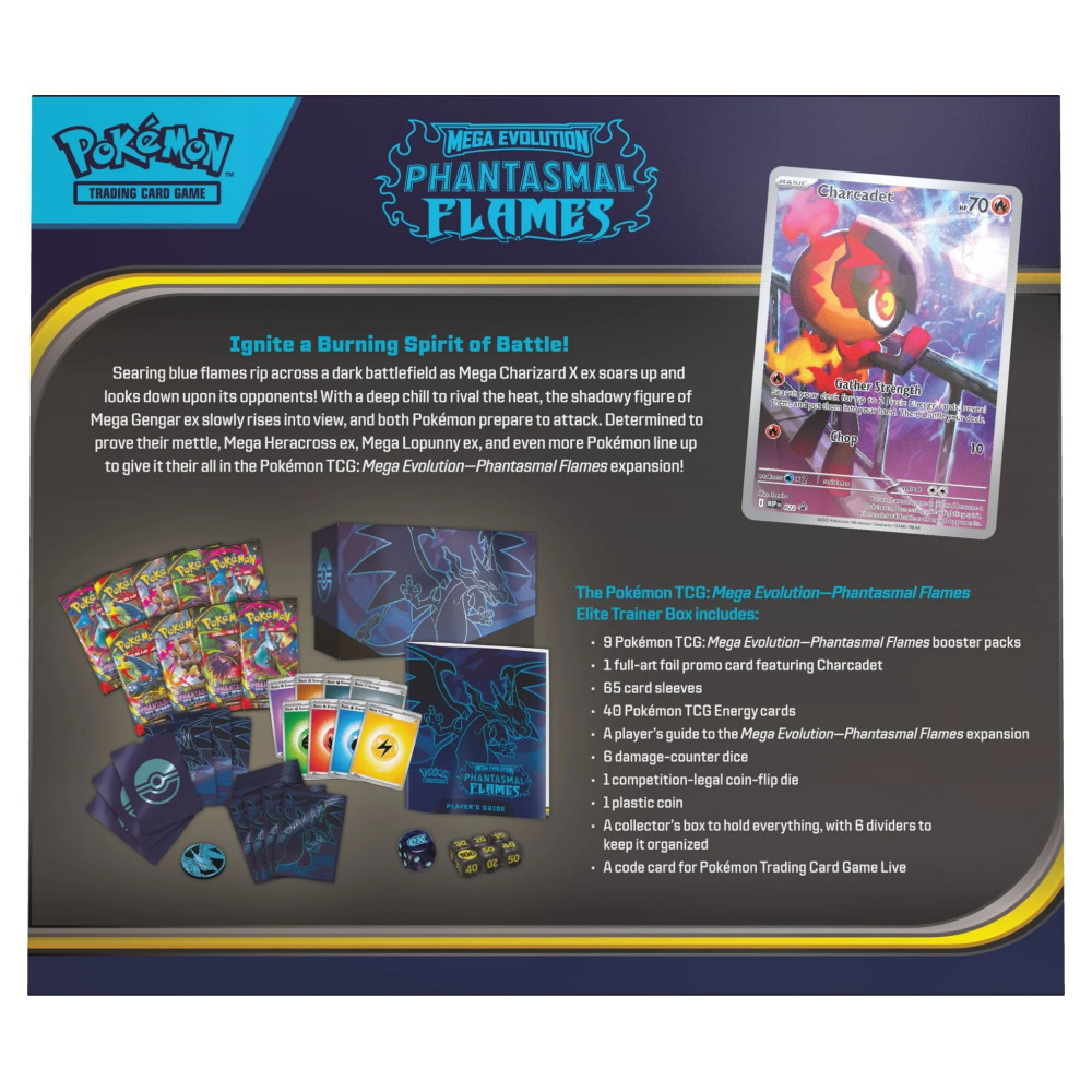 Pokémon TCG: Phantasmal Flames Elite Trainer Box