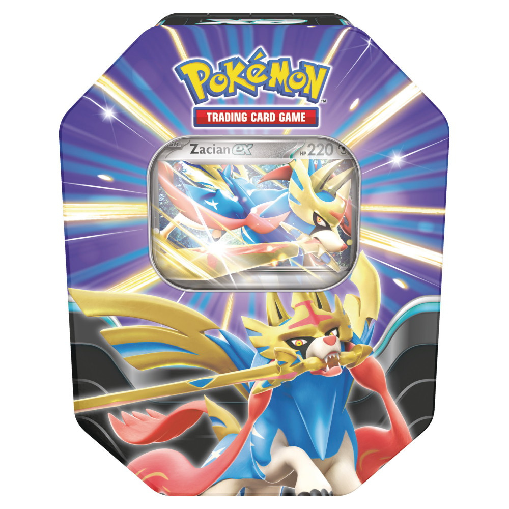 Pokémon TCG: Slashing Legends Tin - Zacian ex