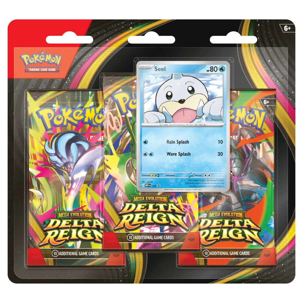Pokémon TCG: Delta Reign - Booster 3-Pack Seel