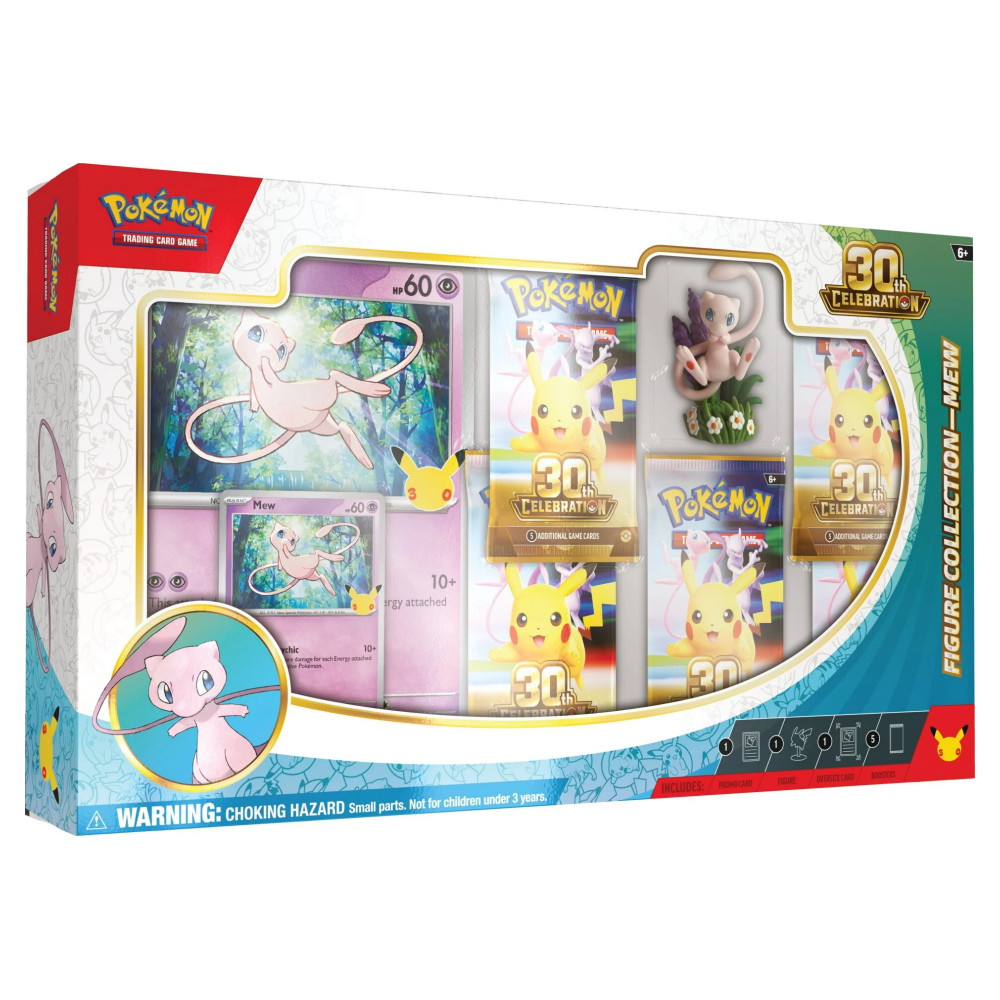 Pokémon TCG: 30th Celebration - Mew Figure Collection