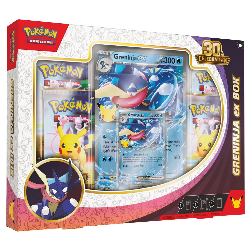 Pokémon TCG: 30th Celebration - Greninja ex Box