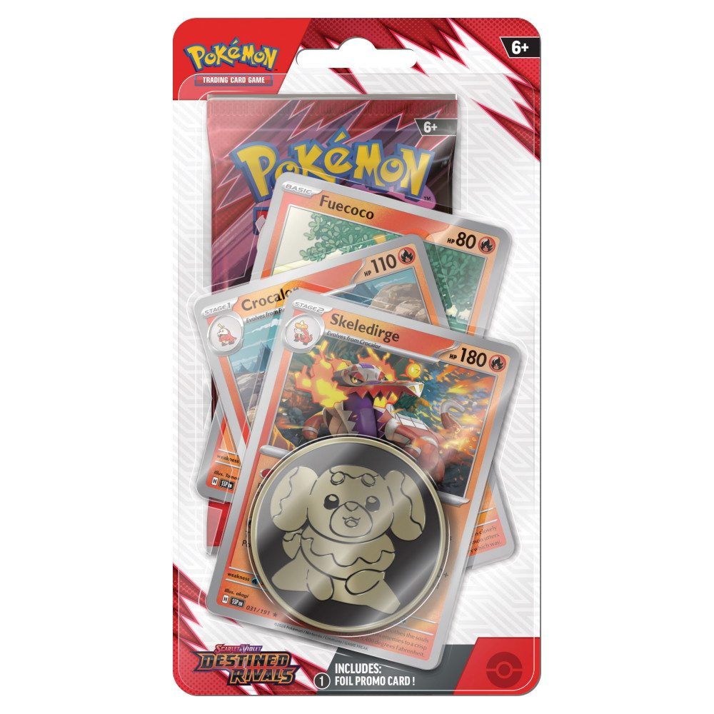 Pokémon TCG: Destined Rivals Premium Checklane Skeledirge
