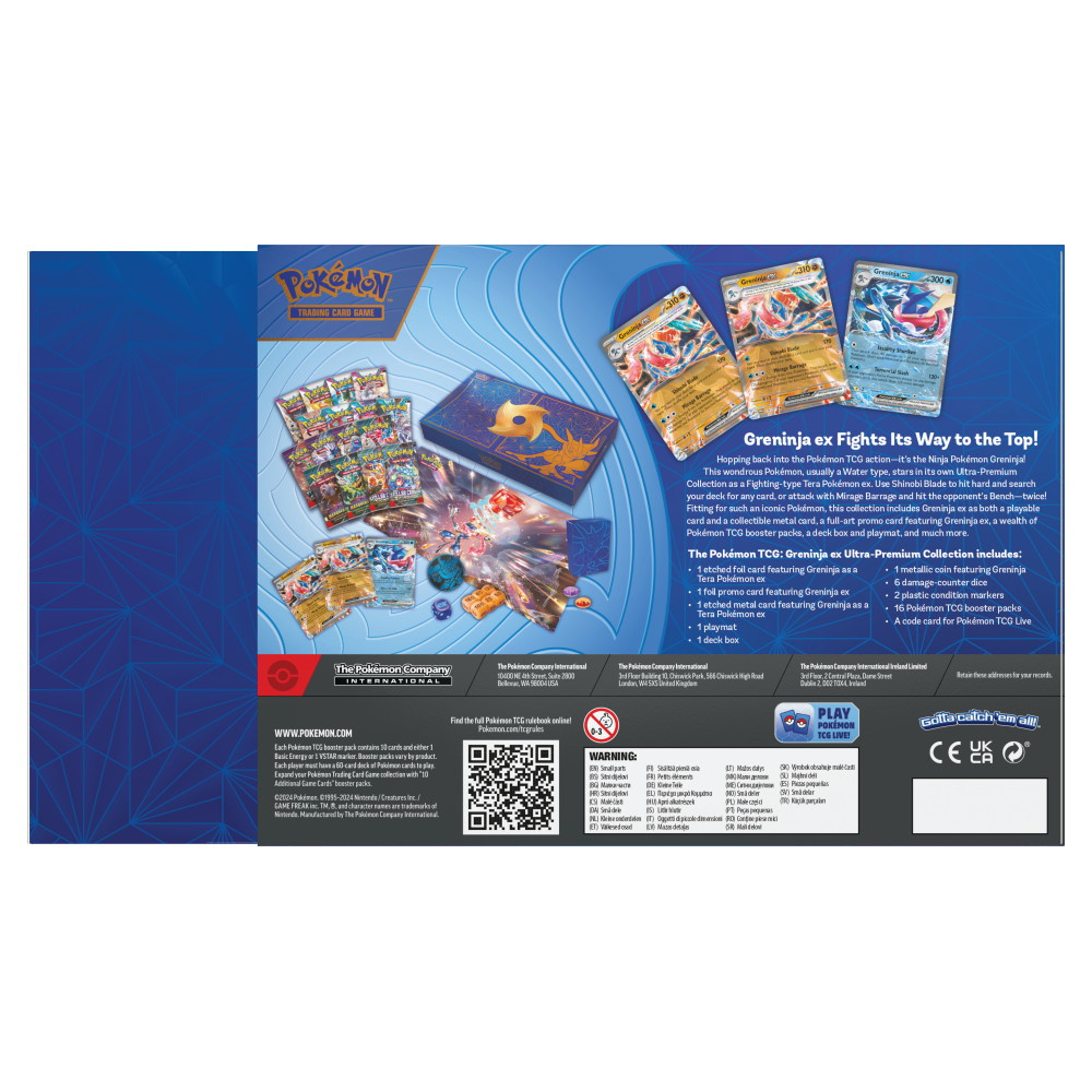 Pokémon TCG: Greninja ex Ultra-Premium Collection