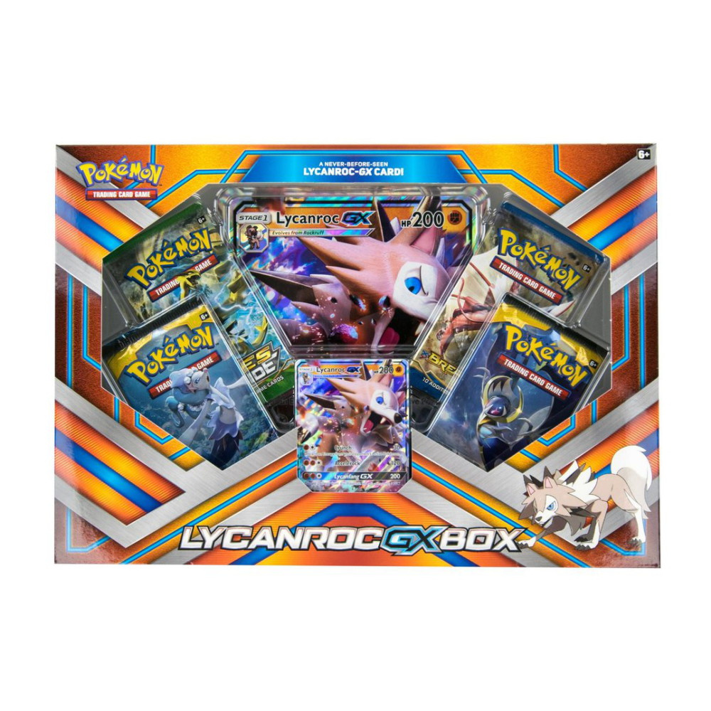 Pokémon TCG: Lycanroc-GX Box