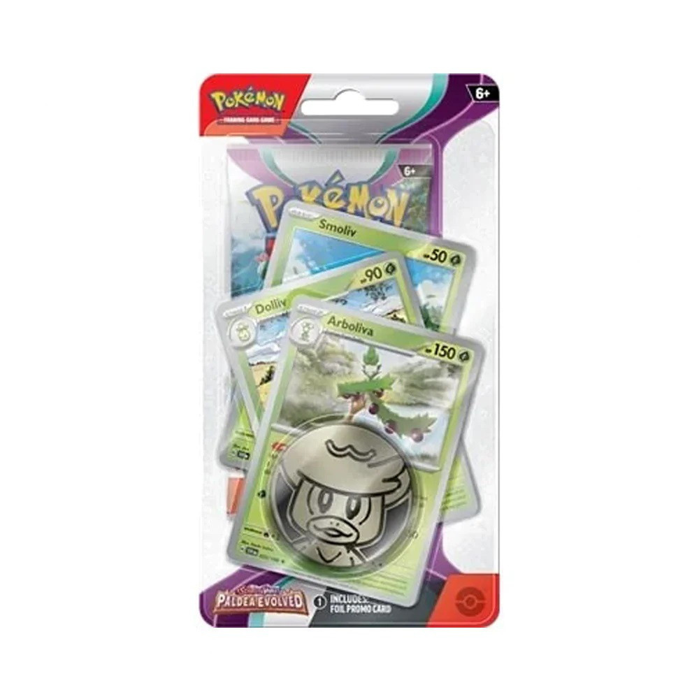 Pokémon TCG: Paldea Evolved Premium Checklane - Arboliva