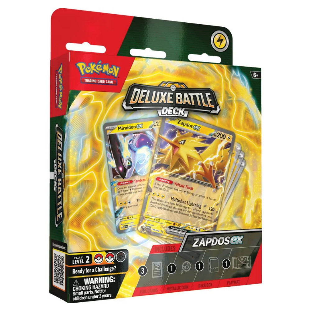 Pokémon TCG: Deluxe Battle Deck - Zapdos ex