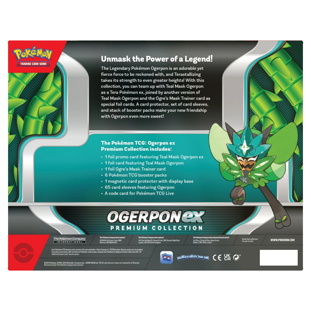 Pokémon TCG: Ogerpon ex Premium Collection