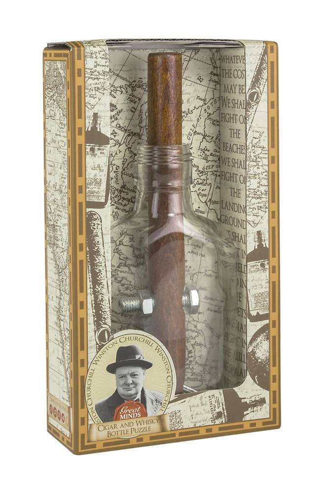 Great Minds: Churchill's Cigar And Whisky Bottle Puzzle