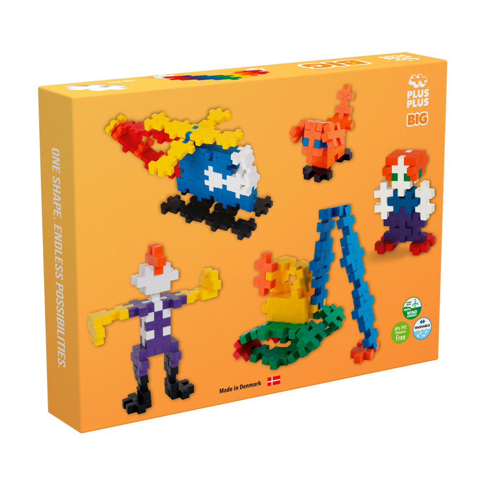 Plus-Plus - BIG Basis Farvemix 150 stk