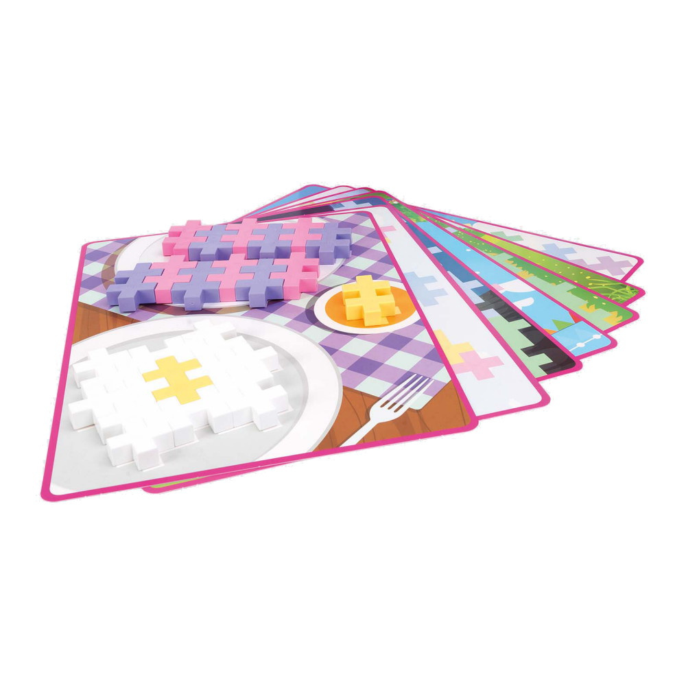 Plus-Plus - BIG Billedpuslespil Pastel 60 Stk